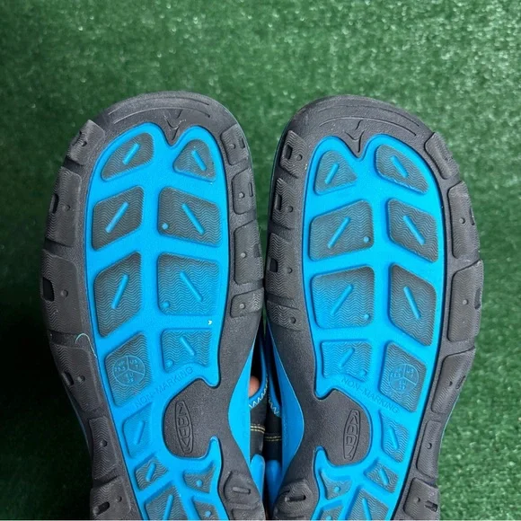 Keen Hiking Sandals Blue Yellow Women’s Size 8.5 (Mens 7) Outdoor Open Toe - Picture 9 of 12